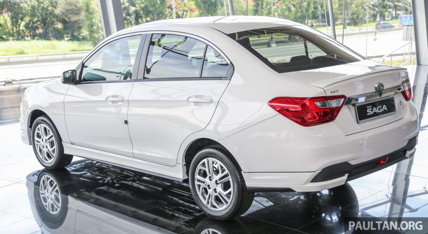 原厂推出 Proton Saga 专属空力套件，开价1,888令吉。 30079