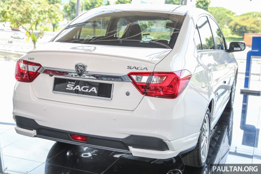 原厂推出 Proton Saga 专属空力套件，开价1,888令吉。 30080