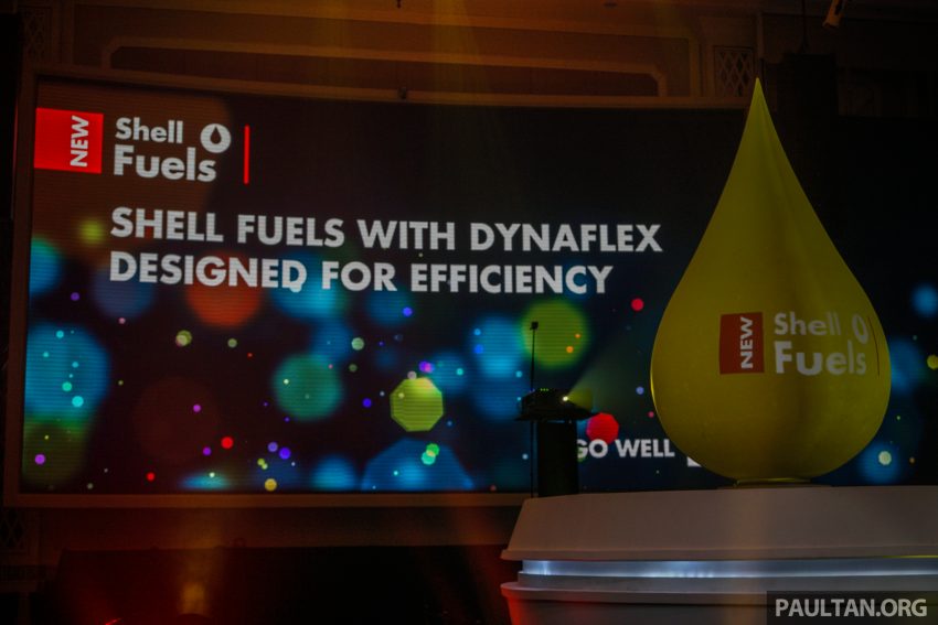 Shell 推介全新 Dynaflex 配方燃油，更佳效能与动力。 28911