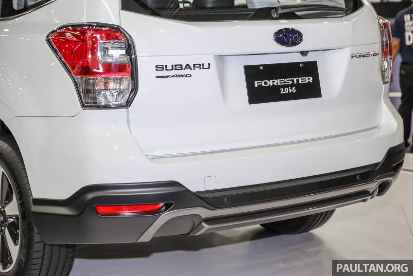 Subaru Forester 2.0i-S 预览，配备升级，近期内发布。 29596