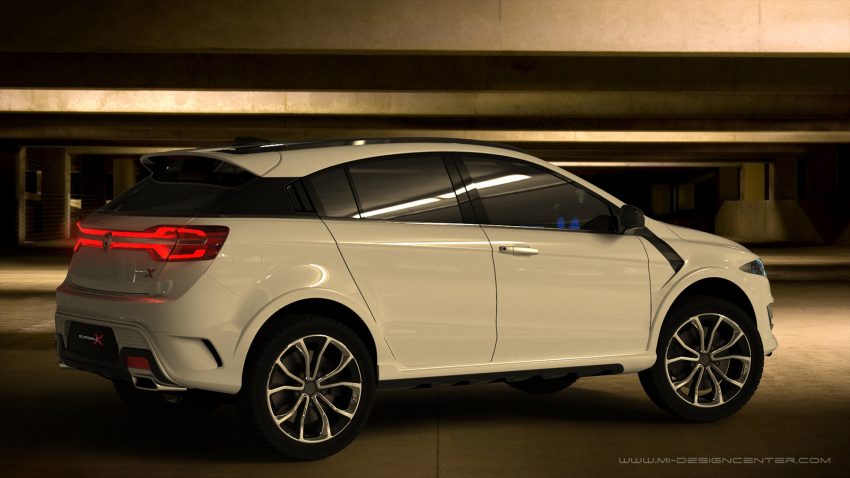 肌肉型SUV，Proton Suprima X 完整设计图及视频曝光！ 28611