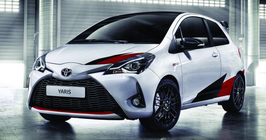 谍照：Toyota Yaris GRMN 五门版无伪装实车上路试跑。 29771