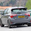 谍照：Toyota Yaris GRMN 五门版无伪装实车上路试跑。