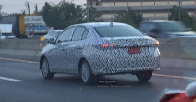 泰国下一代 Toyota Yaris 上路测试，全新 Vios 要来了？