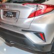 Toyota C-HR 下月起在指定陈列室及数个场所公开展示。