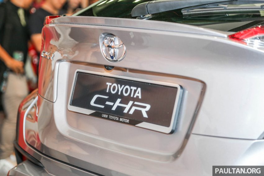 UMW 公开展示 Toyota C-HR，今年尾或明年初引进。 29664