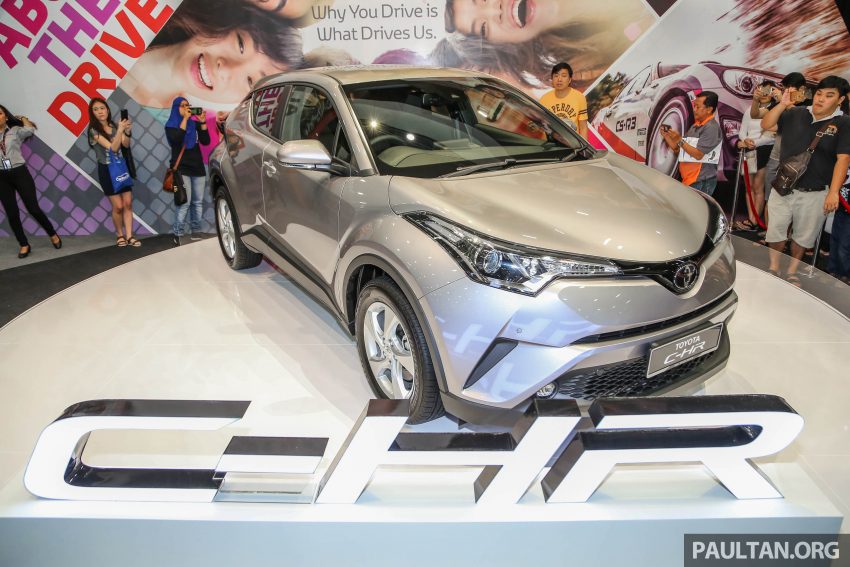 UMW 公开展示 Toyota C-HR，今年尾或明年初引进。 29651