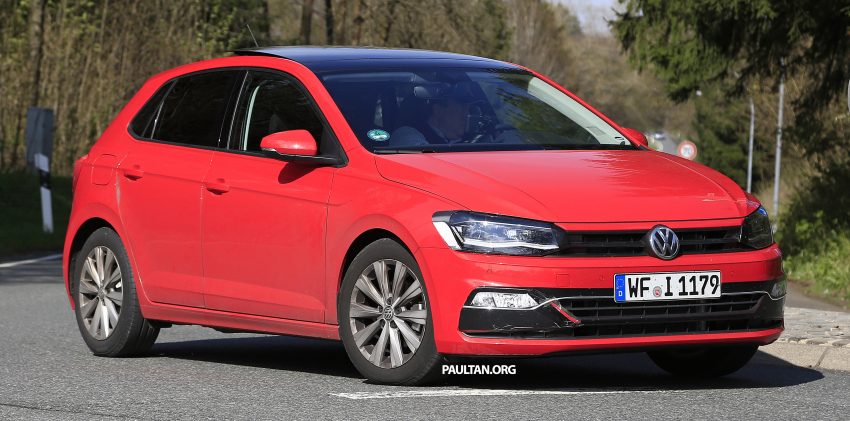 第六代 Volkswagen Polo 无伪装曝光，下个月正式发布。 29427