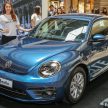 Volkswagen Beetle 小升级正式发布, 售价RM 136K起。