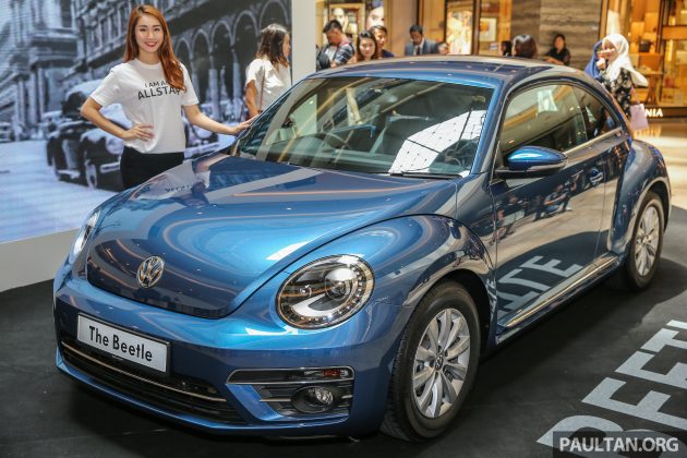 Volkswagen Beetle 小升级正式发布, 售价RM 136K起。