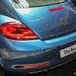 Volkswagen Beetle 小升级正式发布, 售价RM 136K起。