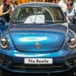 Volkswagen Beetle 小升级正式发布, 售价RM 136K起。