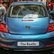 Volkswagen Beetle 小升级正式发布, 售价RM 136K起。