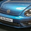 Volkswagen Beetle 小升级正式发布, 售价RM 136K起。