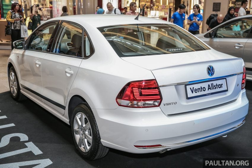 扩大产品线，升级版 Volkswagen Vento GT，Vento ALLSTAR  正式发布，售价 RM 89,888 及 RM 78,888。 30651