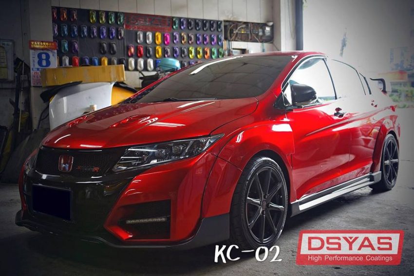 台湾店家之作，Honda City 客制化大改装，战斗力破表。 33110