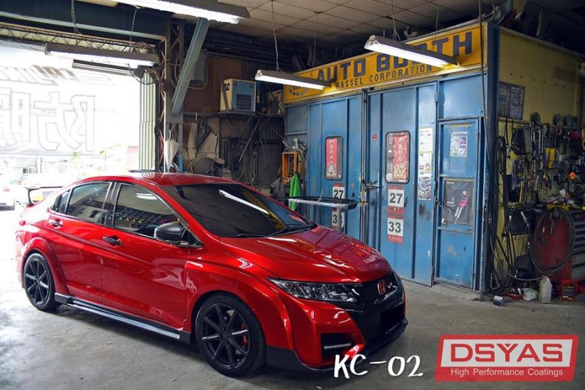 台湾店家之作，Honda City 客制化大改装，战斗力破表。 33123