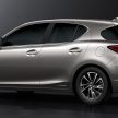 Lexus CT 200h 再次小改款，主被动安全配备更丰富。