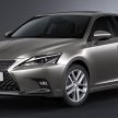 Lexus CT 200h 再次小改款，主被动安全配备更丰富。