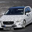谍照：2018 Mercedes-Benz A-Class 内装中控台曝光。