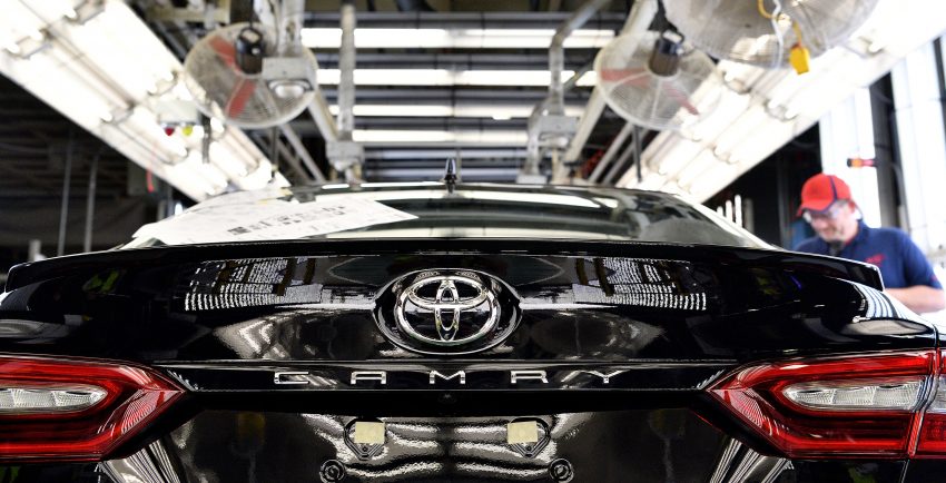 迈入新时代，全新 Toyota Camry 正式从北美工厂下线。 34167