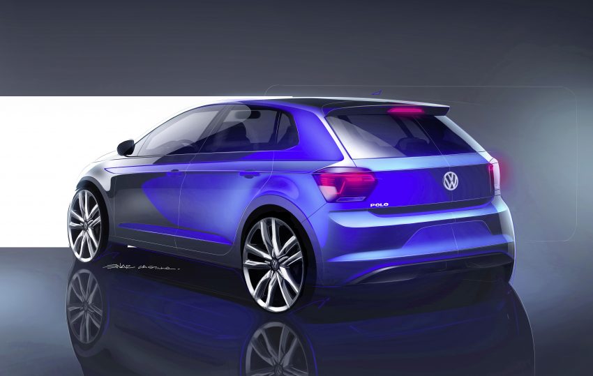 德国原厂发布全新 Volkswagen Polo，9月车展正式亮相。 33174