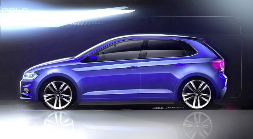 德国原厂发布全新 Volkswagen Polo，9月车展正式亮相。 33175