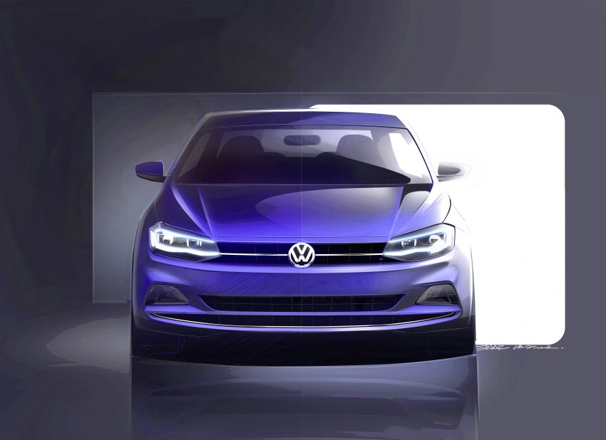 德国原厂发布全新 Volkswagen Polo，9月车展正式亮相。 33176