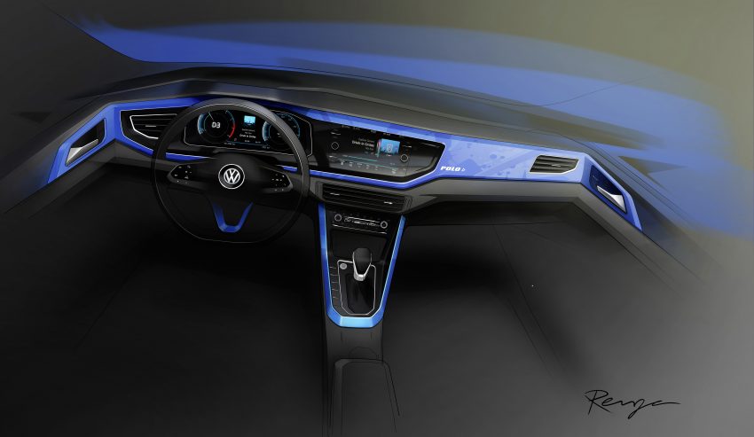 德国原厂发布全新 Volkswagen Polo，9月车展正式亮相。 33179
