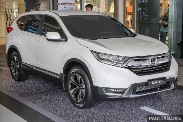 新车图集：全新 Honda CR-V 周日在槟城公开展示。