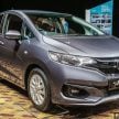 视频：小改款 Honda Jazz 两个版本实车介绍与讲解。