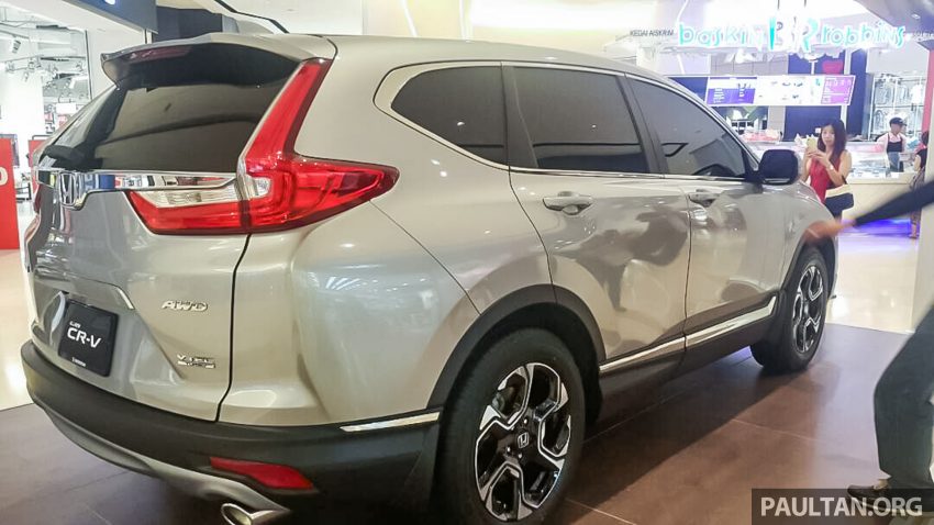 全新 Honda CR-V 1.5 VTEC Turbo 在沙巴亚庇公开亮相。 32634