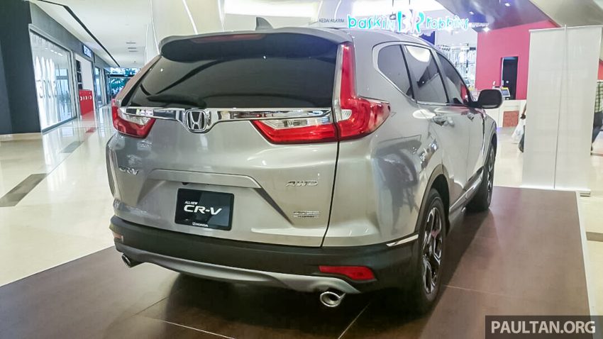 全新 Honda CR-V 1.5 VTEC Turbo 在沙巴亚庇公开亮相。 32643