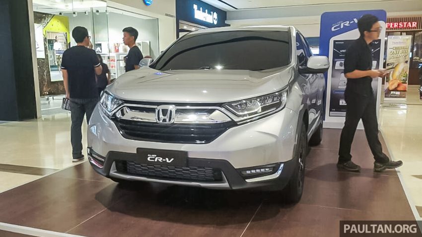 全新 Honda CR-V 1.5 VTEC Turbo 在沙巴亚庇公开亮相。 32644