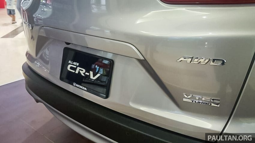 全新 Honda CR-V 1.5 VTEC Turbo 在沙巴亚庇公开亮相。 32623
