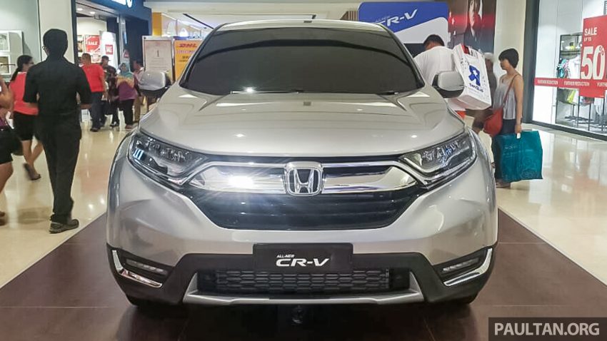 全新 Honda CR-V 1.5 VTEC Turbo 在沙巴亚庇公开亮相。 32627