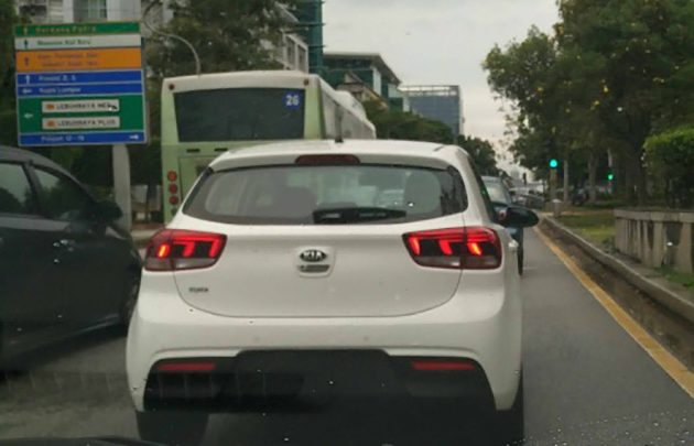 全新 Kia Rio 现身布城道路，正在进行JPJ 新车认证？