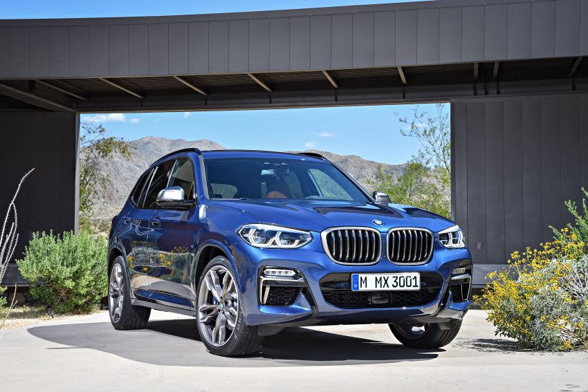 德国发布全新 BMW X3，外型更运动化，内装更豪华。 34089