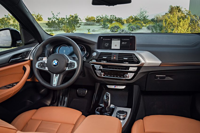 德国发布全新 BMW X3，外型更运动化，内装更豪华。 34105