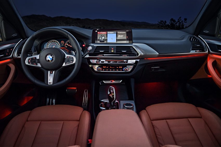德国发布全新 BMW X3，外型更运动化，内装更豪华。 34115