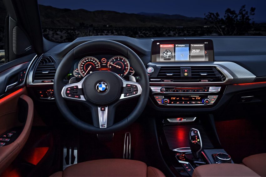 德国发布全新 BMW X3，外型更运动化，内装更豪华。 34116
