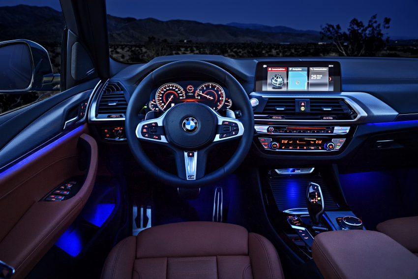 德国发布全新 BMW X3，外型更运动化，内装更豪华。 34118