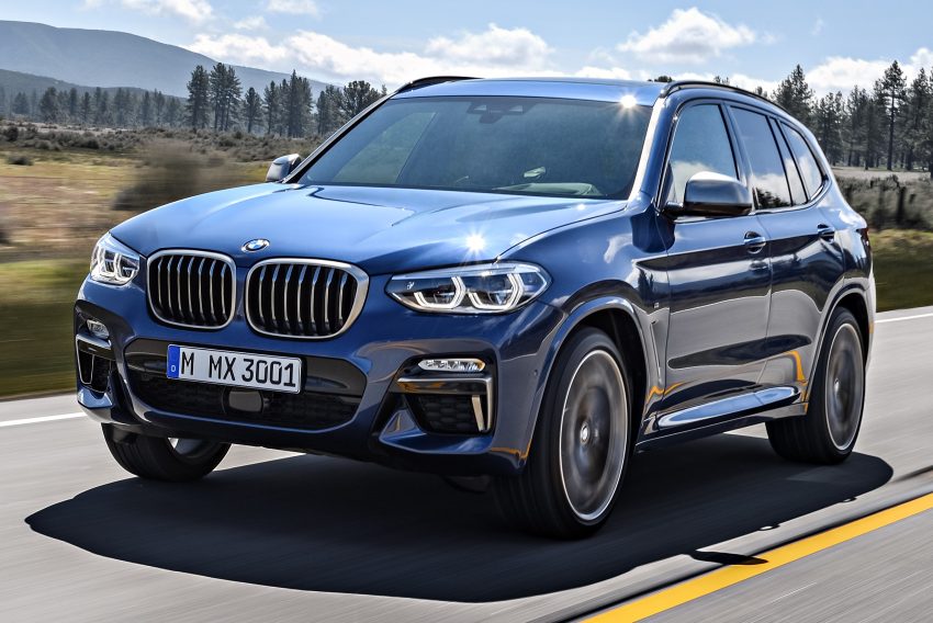 德国发布全新 BMW X3，外型更运动化，内装更豪华。 34120