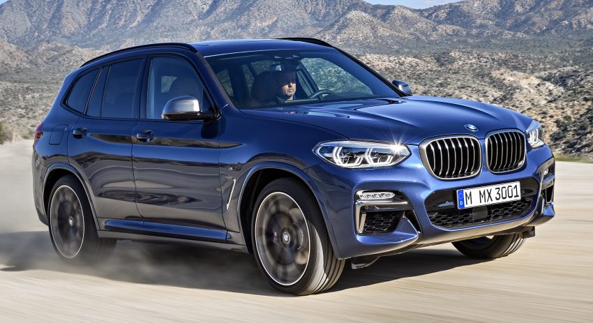 德国发布全新 BMW X3，外型更运动化，内装更豪华。 34128