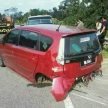 Perodua Alza 与 Myvi 后轮轴脱落照片网络疯传，原厂发文告澄清，称查明证实无关质量问题，纯粹因车祸导致。