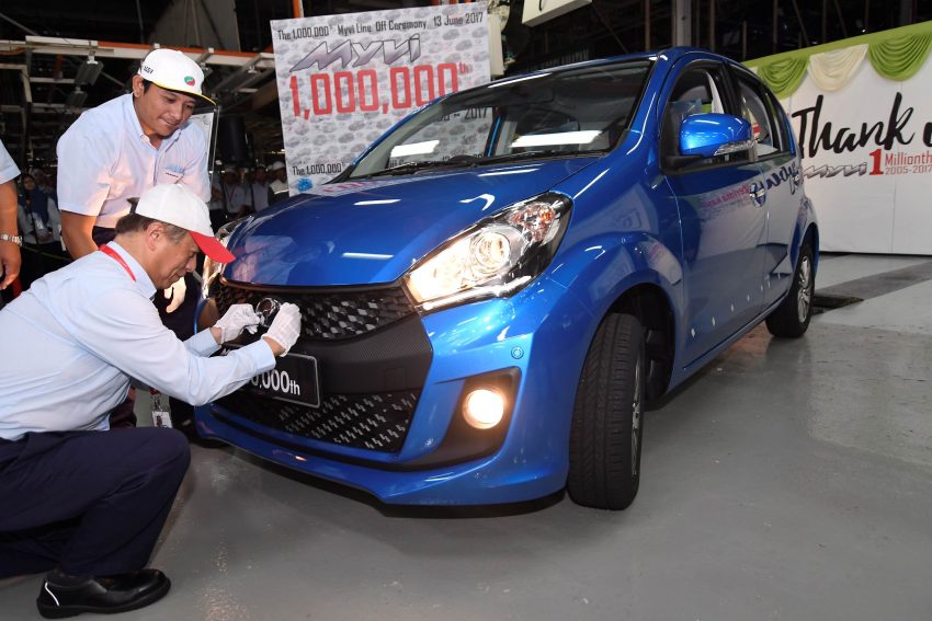 走过12年岁月，Perodua Myvi 终于突破100万产量大关！ 32816