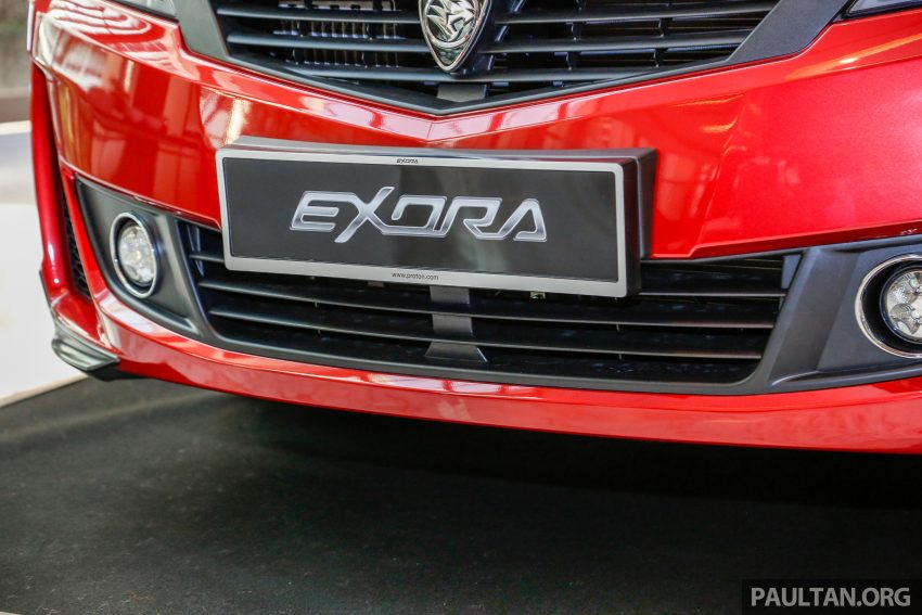 2017 Proton Exora 小改款亮相 Proton-Geely 签约现场。 33828