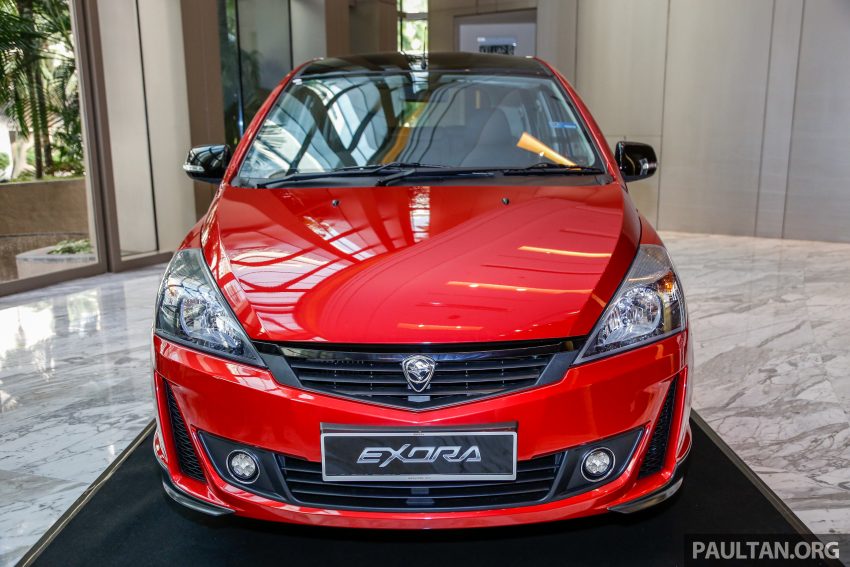 2017 Proton Exora 小改款亮相 Proton-Geely 签约现场。 33820