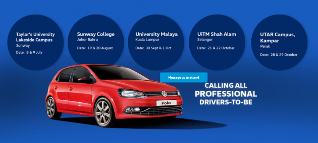 Volkswagen Polo P 计划加站, 将到北马及南马高等学府。