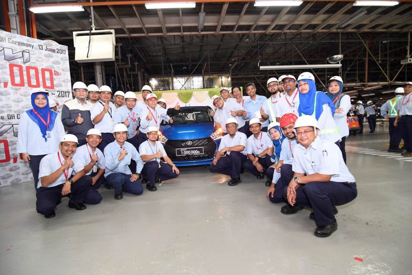 走过12年岁月，Perodua Myvi 终于突破100万产量大关！ 32818